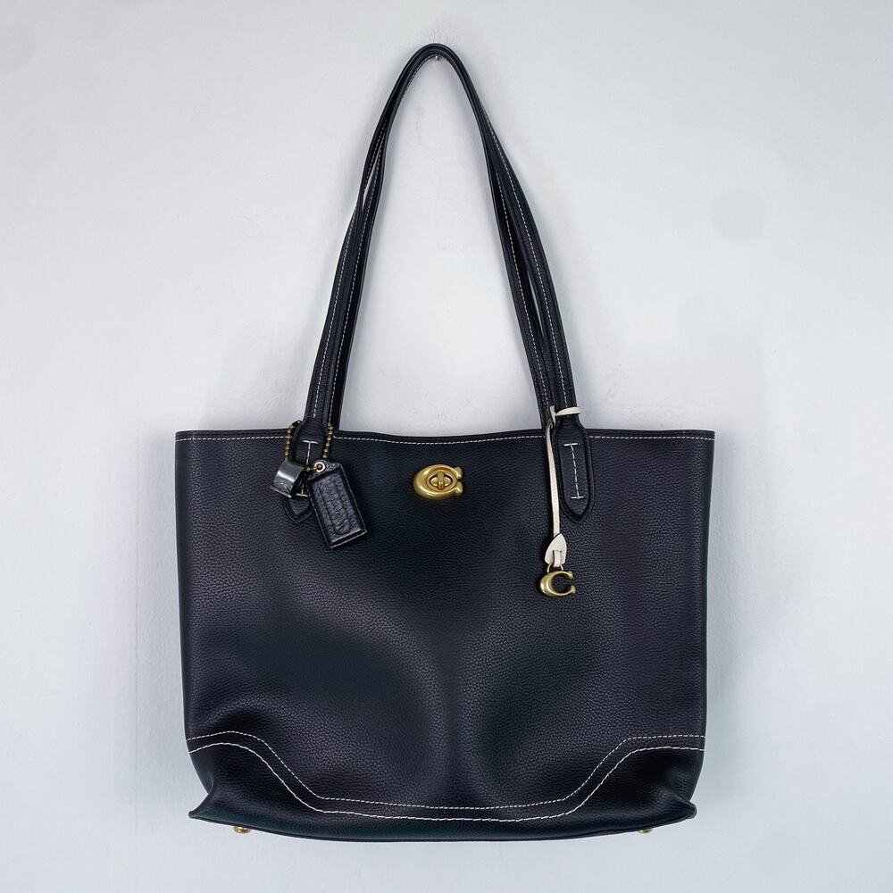 Coach Upcrafted Willow Tote Bag in Black